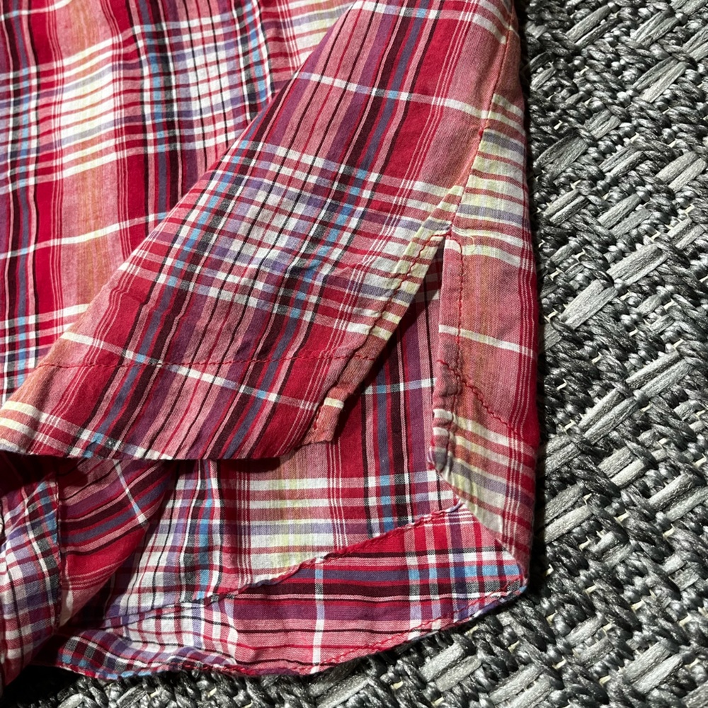 Ardene | Pink Plaid Lightweight Tank - Picture 3 of 13